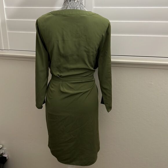 Charming Charlie’s Women’s Belted Dress Green X-Large - Picture 3 of 5